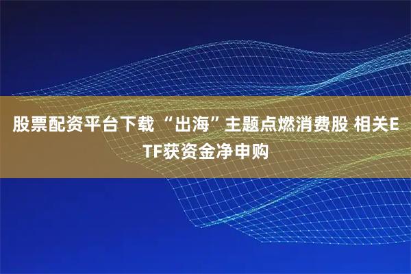 股票配资平台下载 “出海”主题点燃消费股 相关ETF获资金净申购