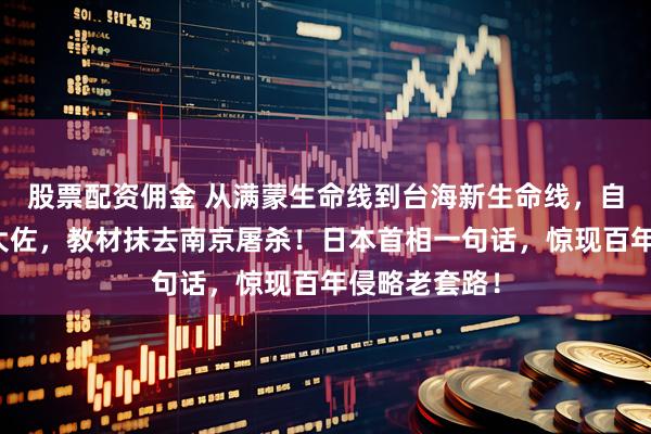 股票配资佣金 从满蒙生命线到台海新生命线，自卫队要改回大佐，教材抹去南京屠杀！日本首相一句话，惊现百年侵略老套路！